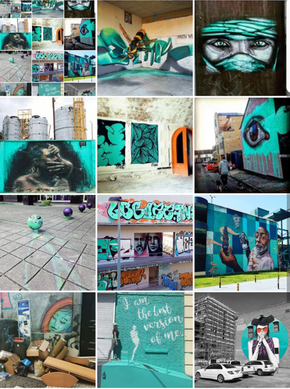 Vert émeraude ! #Mosaic by @streetartavenue