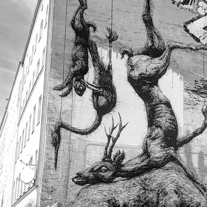 roa - street art avenue - kreusberg - berlin