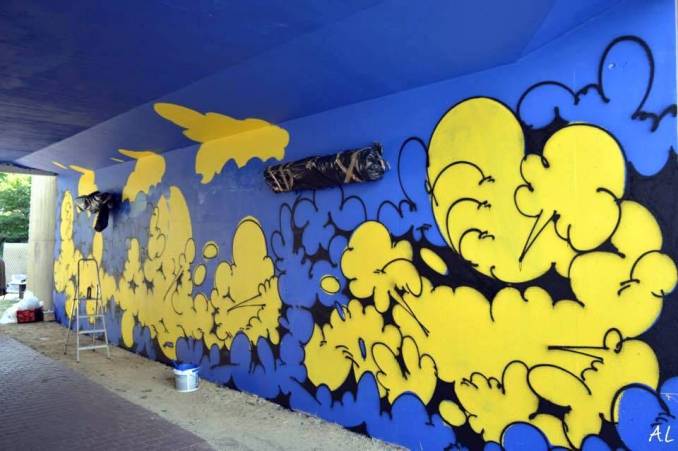 greky 25ème - street art - vannes et sa street