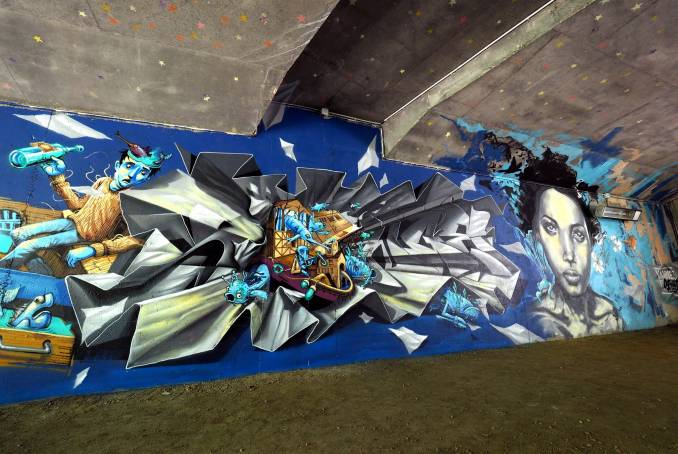 songe - korsé - street art - vannes et sa street