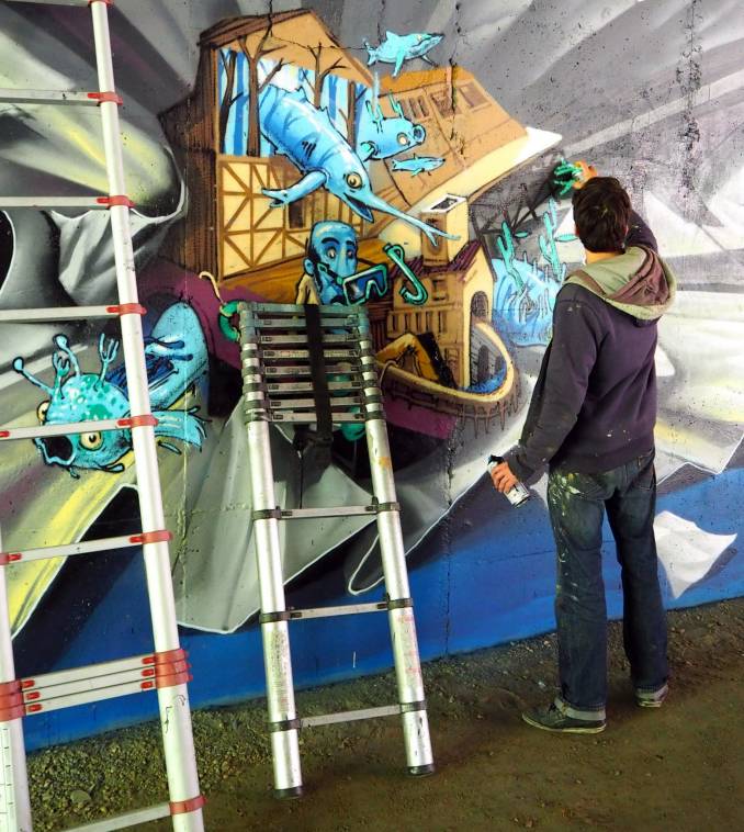 songe - korsé - street art - vannes et sa street