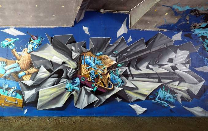songe - korsé - street art - vannes et sa street