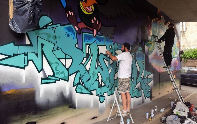 les gens - rwick - street art - vannes et sa street