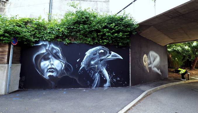 Jef x Mika x Liliwenn - "Vannes et sa street" // photo 2017 vidos @streetartavenue