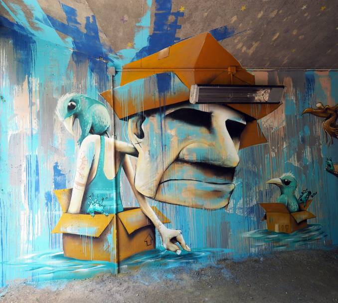 mika - street art - vannes et sa street