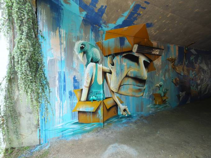 mika - street art - vannes et sa street
