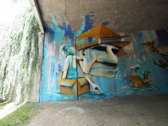 mika - street art - vannes et sa street