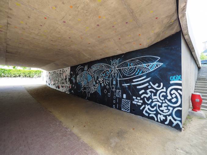 oox - jerome le franc - street art - vannes et sa street - libellule