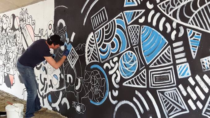 oox - jerome le franc - street art - vannes et sa street - libellule