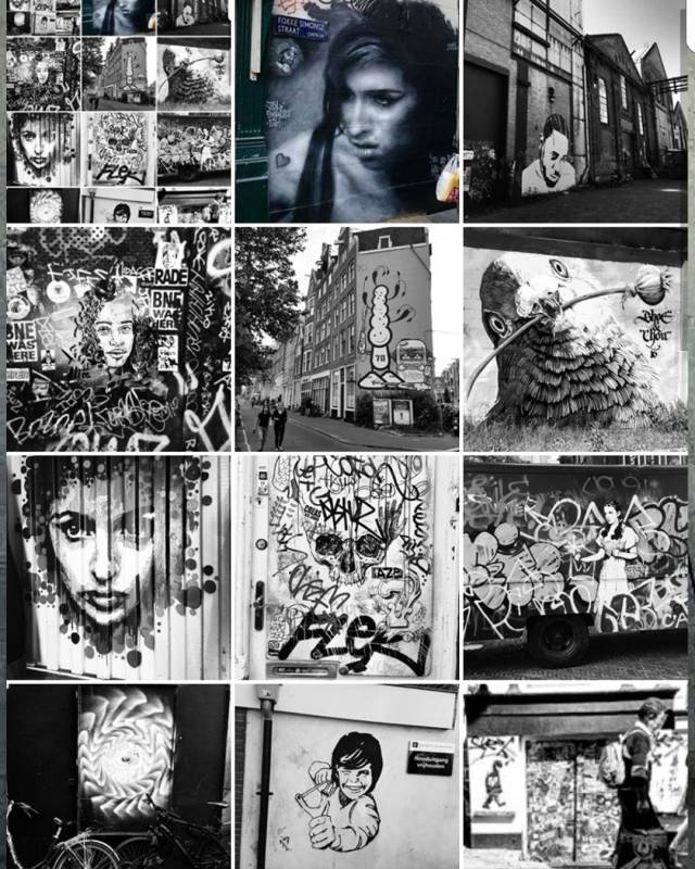 Black & White ! #Mosaic by @streetartavenue