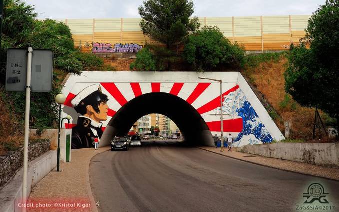 zag sia - street art - festival loures arte publica - lisbonne