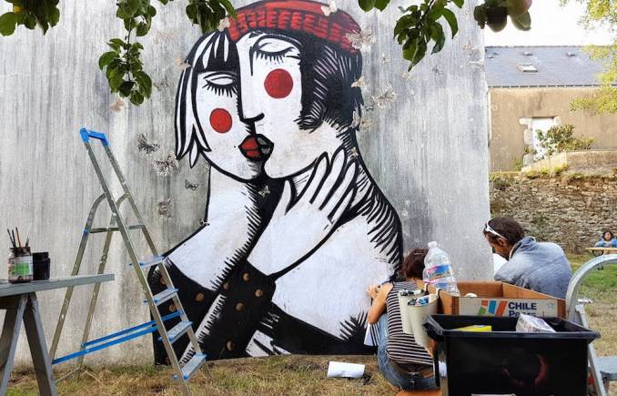 erika raio - street art avenue - villa gregam - grand-champ