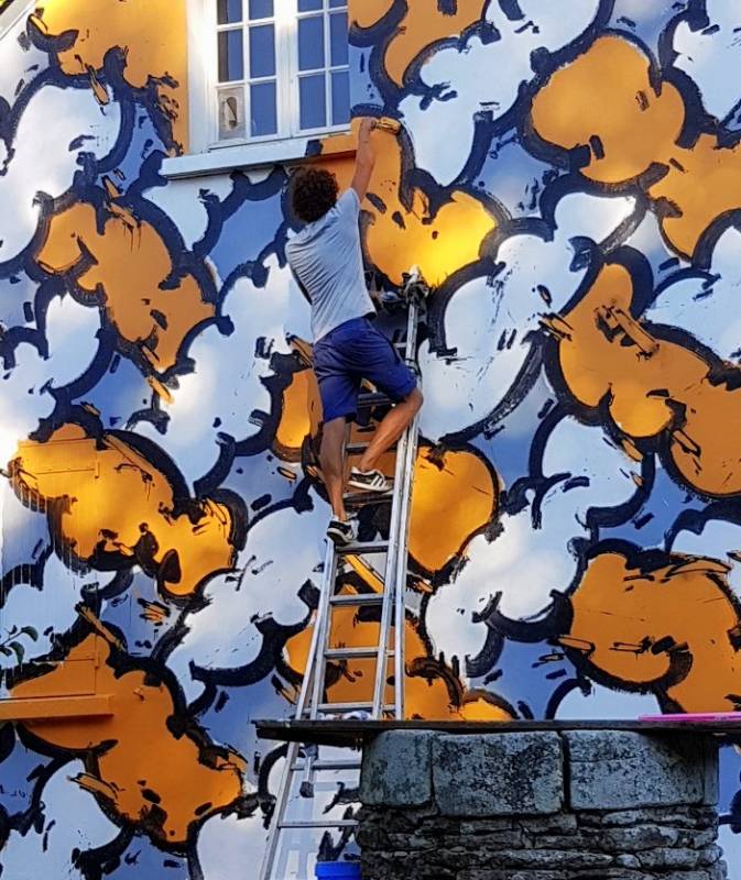 greky 25eme - street art avenue - villa gregam - grand-champ