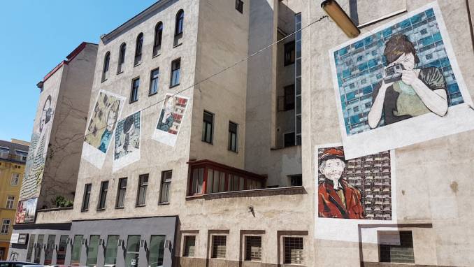 jana and js - street art avenue - hornbostelgasse - vienne - autriche