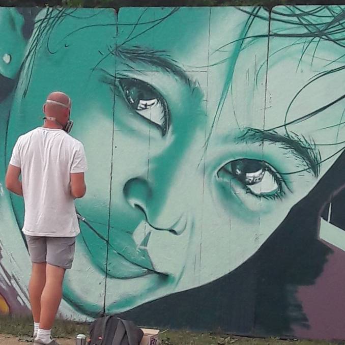 street art avenue - mosaic - aero - creaero - rennes