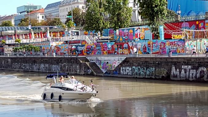 graffiti - street art - vienne - danube