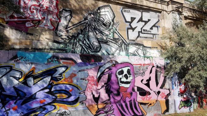 graffiti - street art - vienne - danube
