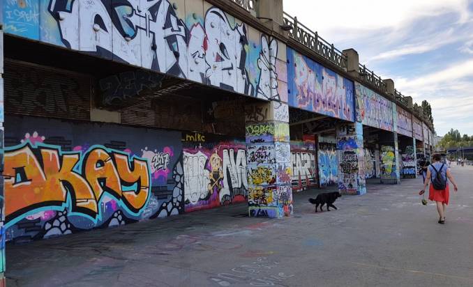 graffiti - street art - vienne - danube