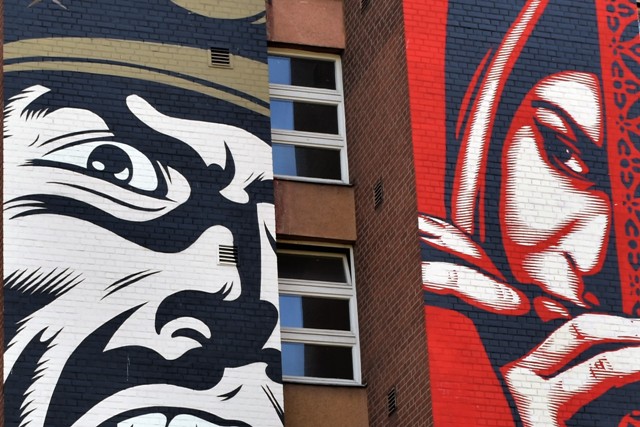 D*Face x Sh. Fairey-streetart-berlin