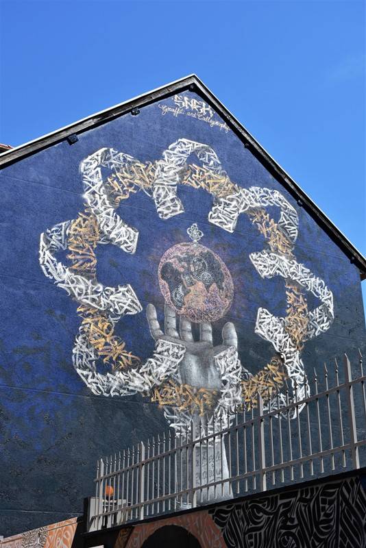snek - street art - grenoble