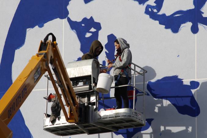 case maclaim - wall street art festival - grigny