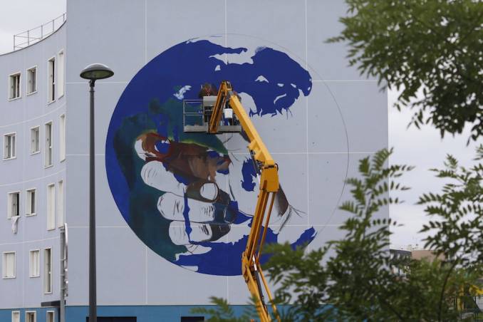 case maclaim - wall street art festival - grigny