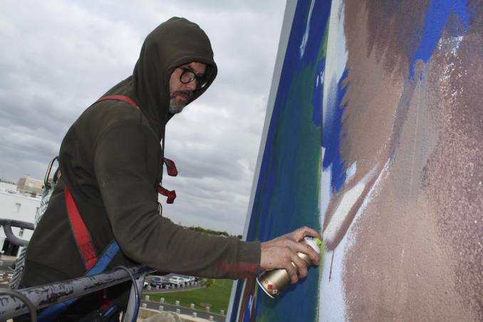 case maclaim - wall street art festival - grigny