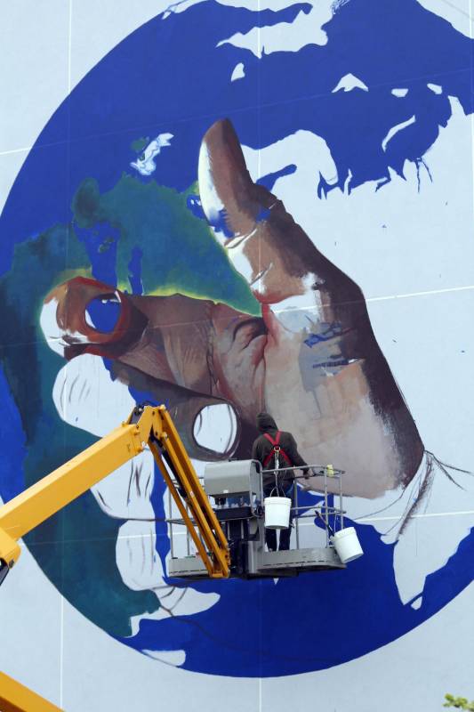 case maclaim - wall street art festival - grigny