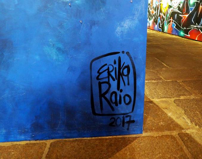 erika raio - hors cadre - street art avenue - vannes