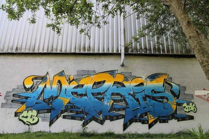 mepris - graffiti - crew CLB - vannes