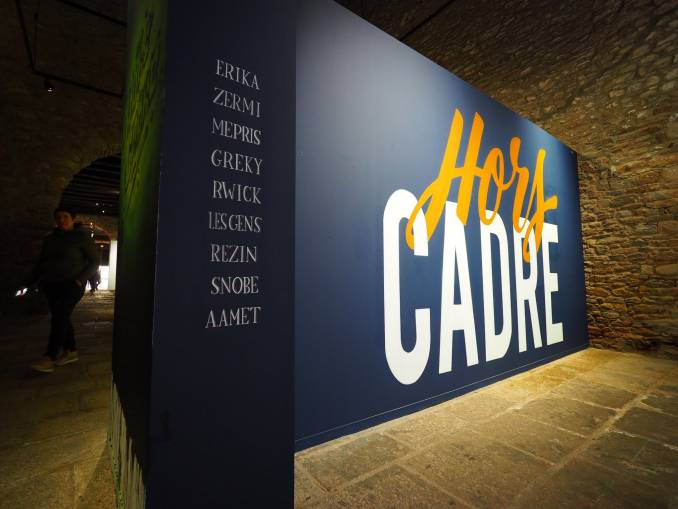 snobe - hors cadre - street art avenue - vannes