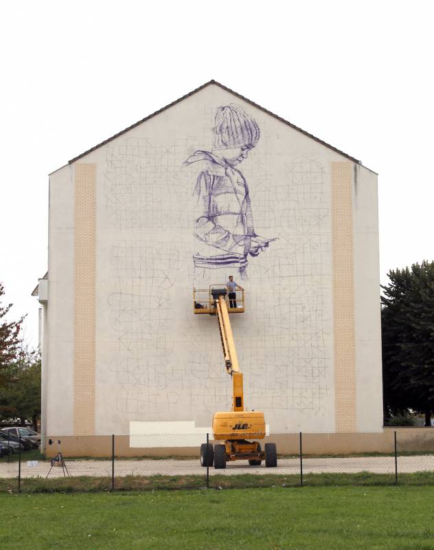 fintan magee - wall street art festival - savigny-le-temple