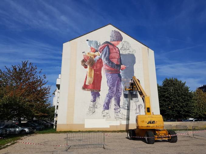 fintan magee - wall street art festival - savigny-le-temple