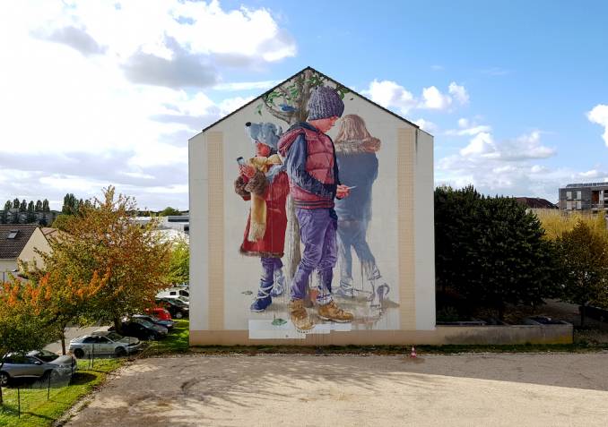 fintan magee - wall street art festival - savigny-le-temple