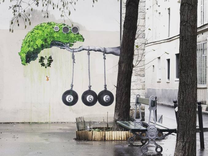 ludo - street art - religion - paris