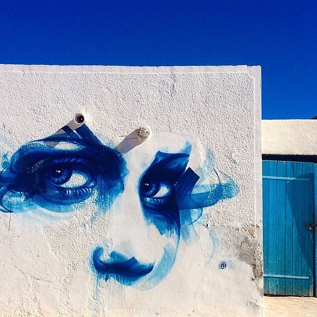 street art avenue - mosaic - dan23 - djerbahood