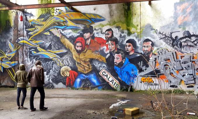 jef - ezra - kaz - acer - ackwa - fresque - street art - graffiti - urbex - lorient