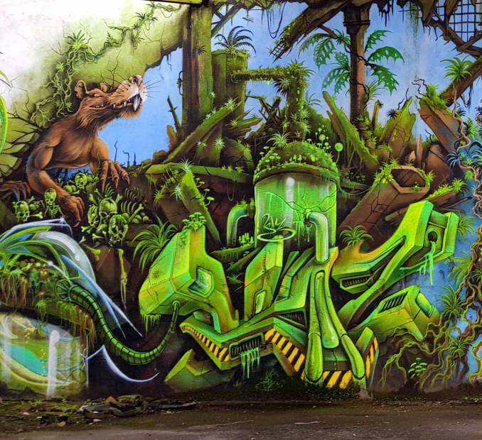 kaz - ezra - street art - graffiti - lorient - morbihan - bretagne