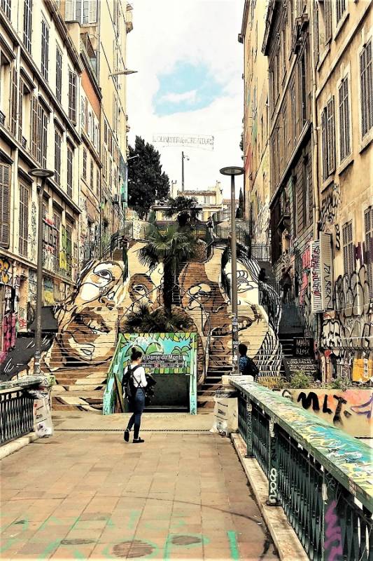 mahn kloix - street art - marseille