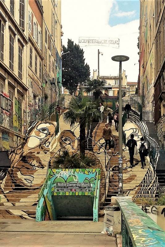 mahn kloix - street art - marseille