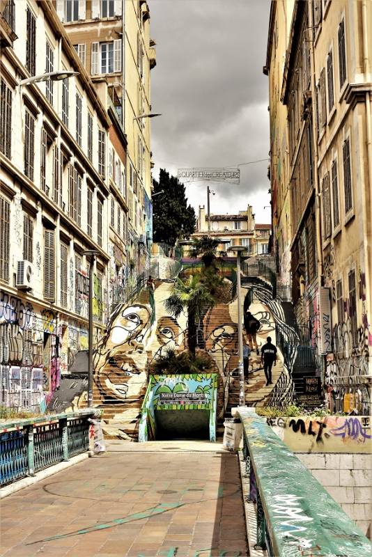 mahn kloix - street art - marseille