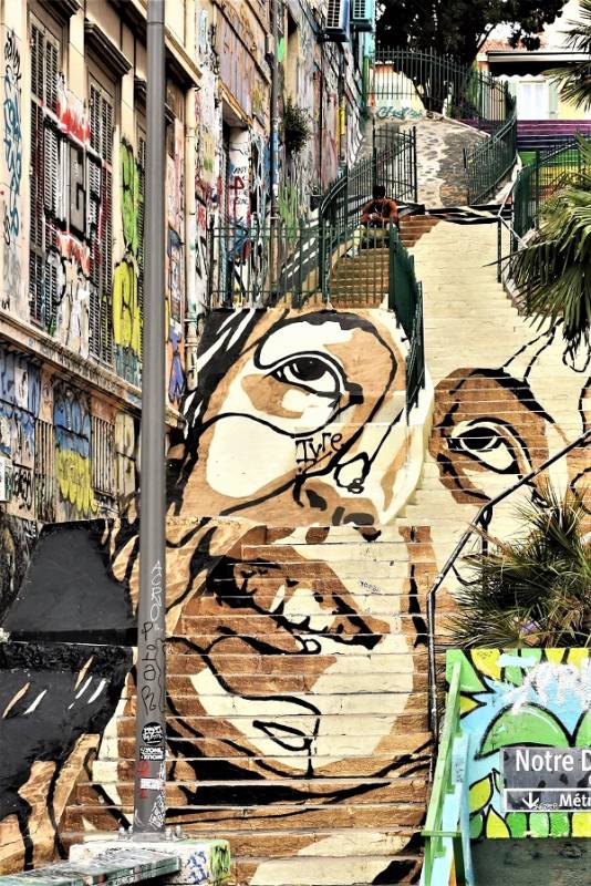 mahn kloix - street art - marseille
