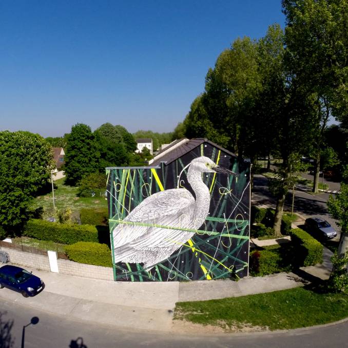 twoone - street art avenue - wall streetart festival grand paris sud - lieusaint