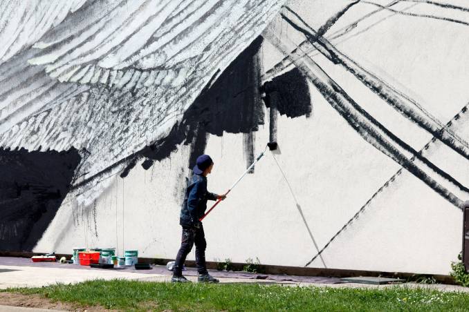 twoone - street art avenue - wall streetart festival grand paris sud - lieusaint