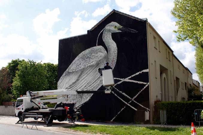 twoone - street art avenue - wall streetart festival grand paris sud - lieusaint