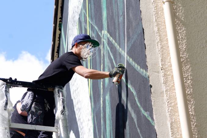 twoone - street art avenue - wall streetart festival grand paris sud - lieusaint