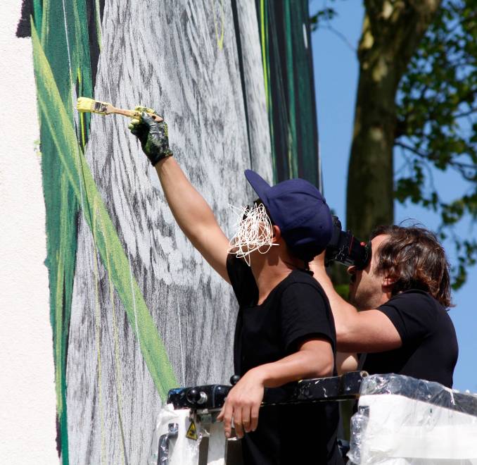 twoone - street art avenue - wall streetart festival grand paris sud - lieusaint