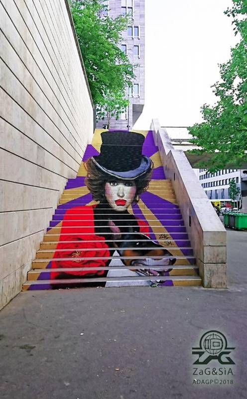 zag sia - street art avenue - la parisienne XIII - paris 13