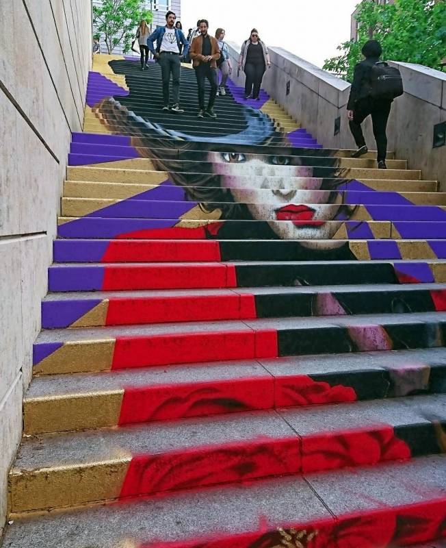 zag sia - street art avenue - la parisienne XIII - paris 13