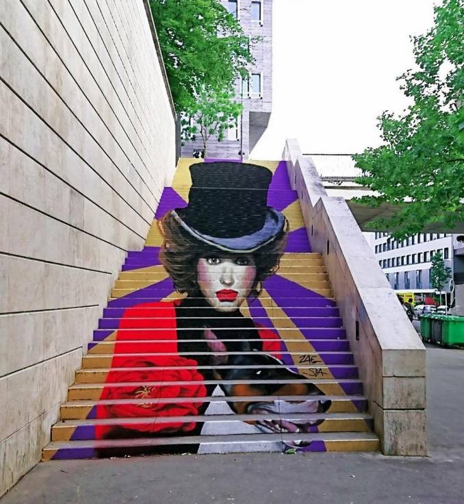 zag sia - street art avenue - la parisienne XIII - paris 13